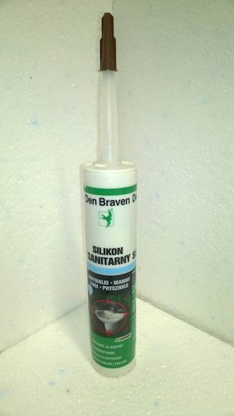 DB SILIKON SANITARNY BRĄZOWY 300ML
