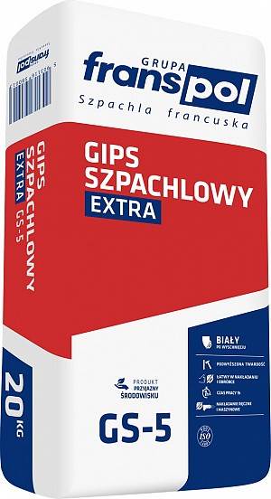 FRANSPOL GIPS SZPACHLOWY EXTRA GS-5 5KG