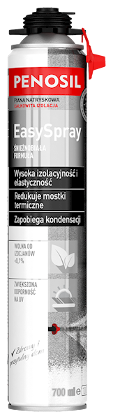 PUR EasySpray piana natryskowa izolacyjna 700ml