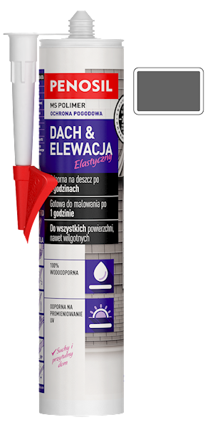 Dach&Elewacja MS Polimer Szary 290ml