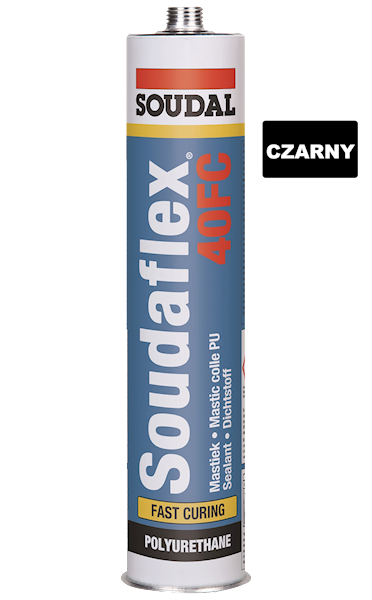 Uszcz. poliuretanowy SOUDAFLEX 40FC 300/czarny