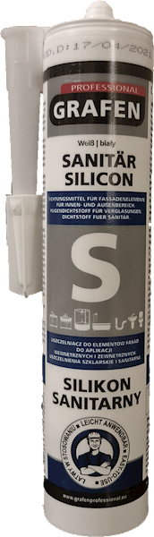 Silikon sanitarny BEZBARWNY Grafen 280ml