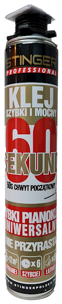 Klej do styropianu Stinger 60 Sekund 750ml