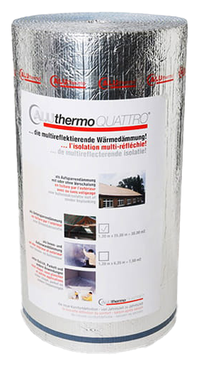 Aluthermo Quattro 1,2 x 25mb rolka 30m2