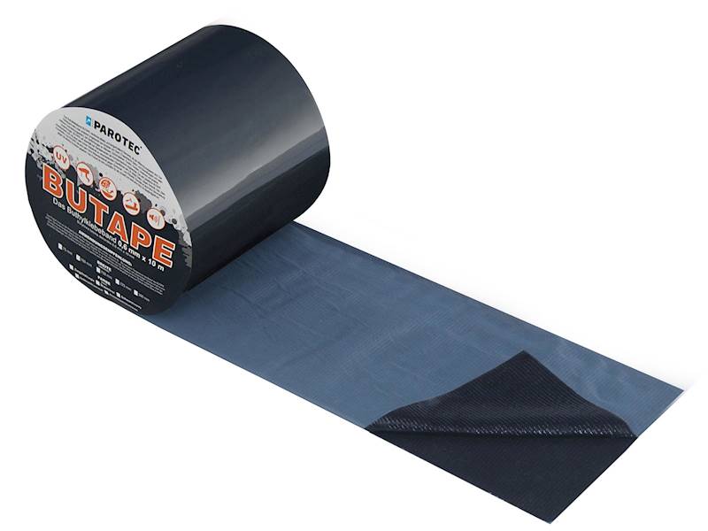 Dekarska butylowa BuTape 0,6mm - ANTRACYT  75mm x 10m