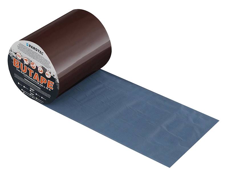 Dekarska butylowa BuTape 0,6mm - BRĄZ 100mm x 10m