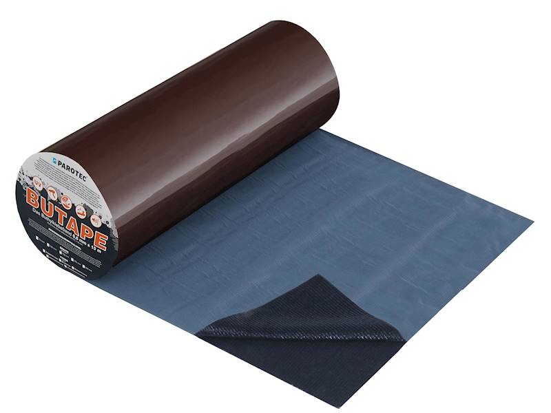 Dekarska butylowa BuTape 0,6mm - BRĄZ 300mm x 10m