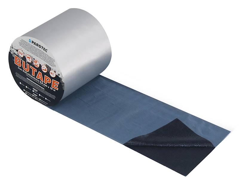 Dekarska butylowa BuTape 0,6mm - ALUMINIUM  75mm x 10m
