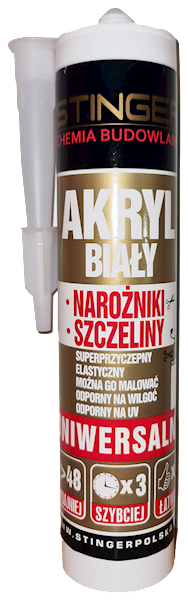 Akryl Soudal uszczelniacz akrylowy Biały 280ml