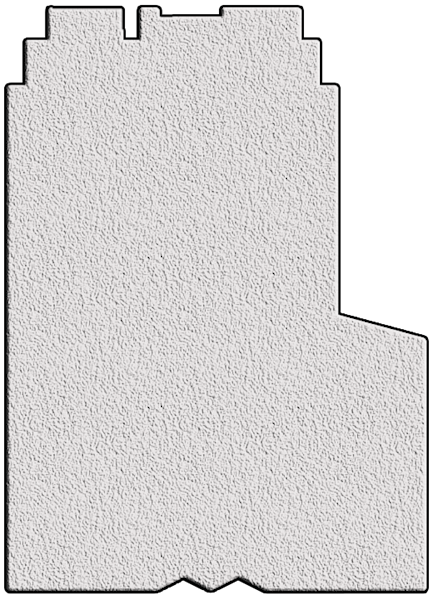 Podwalina WHITE belka • wys: 230mm