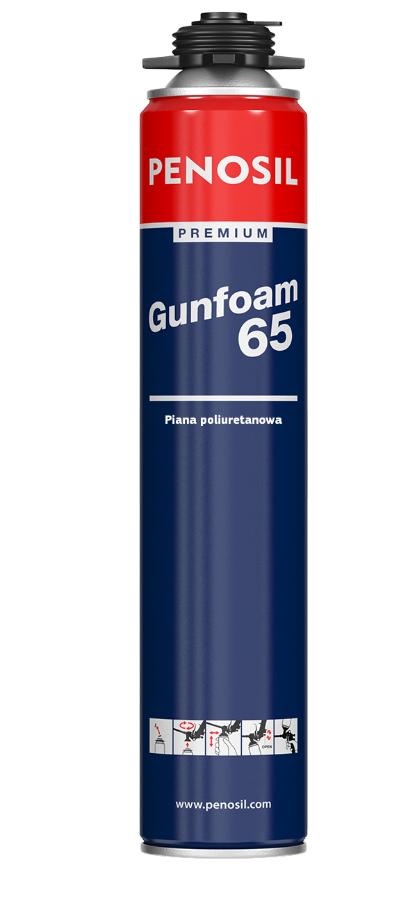 Piana pistoletowa Premium 65 Gunfoam 875ml - LATO