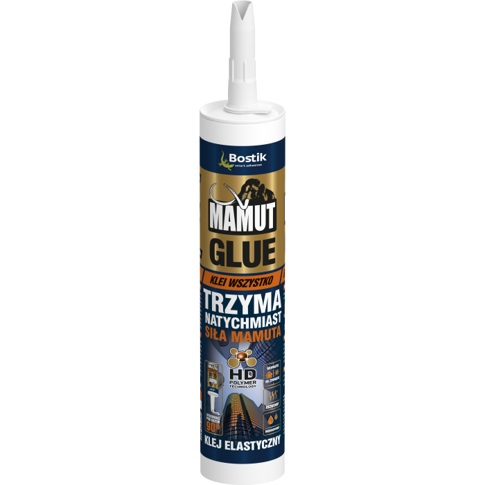 Klej montażowy budowlany szybkoschnący Mamut 290ml