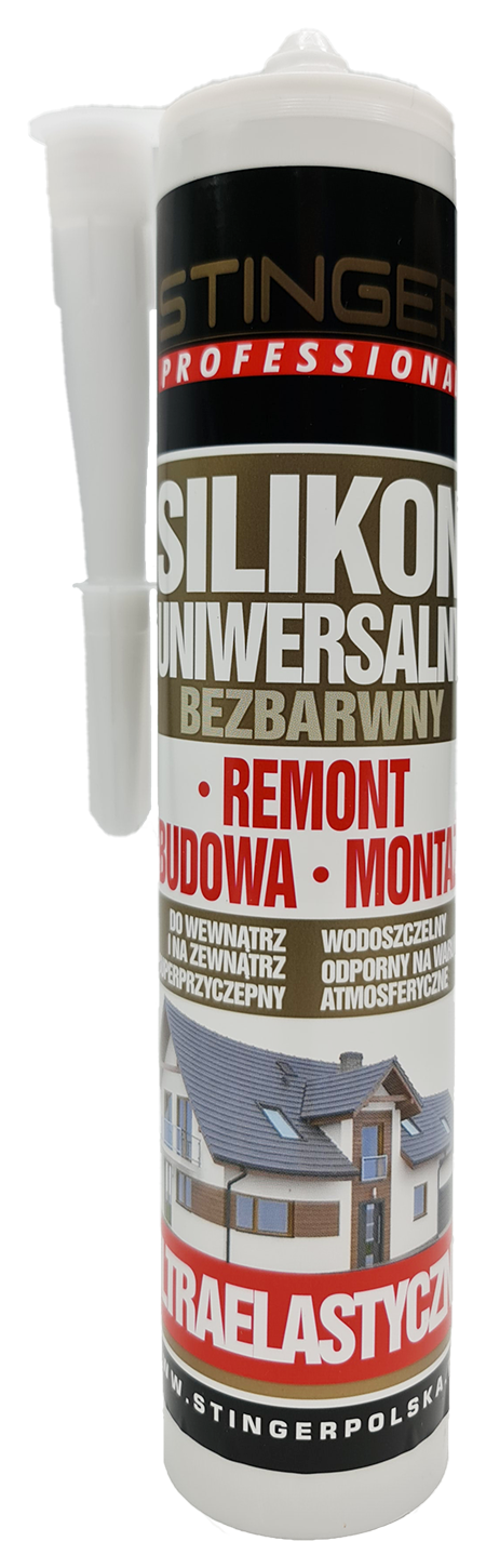 Silikon uniwersalny BEZBARWNY Stinger 300ml