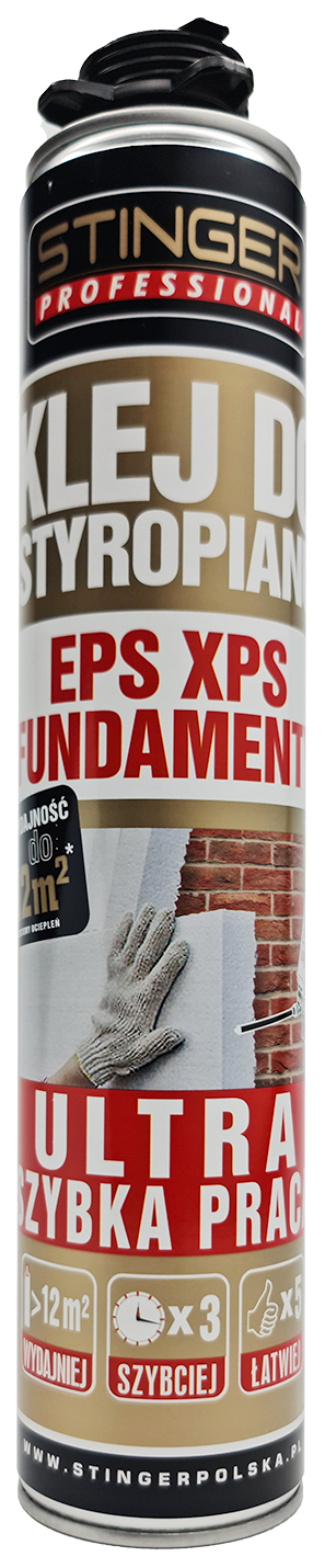 Klej do styropianu Stinger EPS XPS 750ml