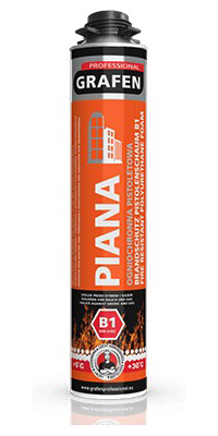 Piana pistoletowa Grafen B1 ogniochronna 750ml