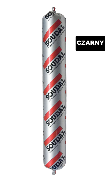 Uszcz. poliuretanowy SOUDAFLEX 40FC folia 600/czarny