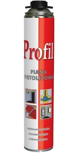 Piana pistoletowa Soudal Profil 750ml | LATO