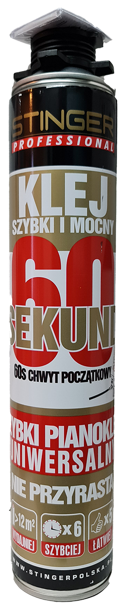 Klej do styropianu Stinger 60 Sekund 750ml
