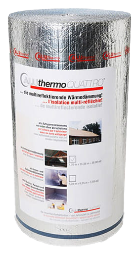 Aluthermo Quattro 1,2 x 25mb rolka 30m2