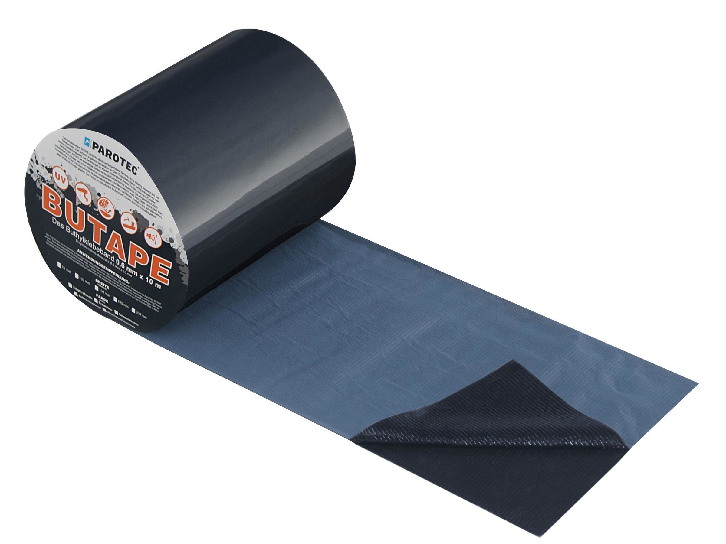 Dekarska butylowa BuTape 0,6mm - ANTRACYT 100mm x 10m