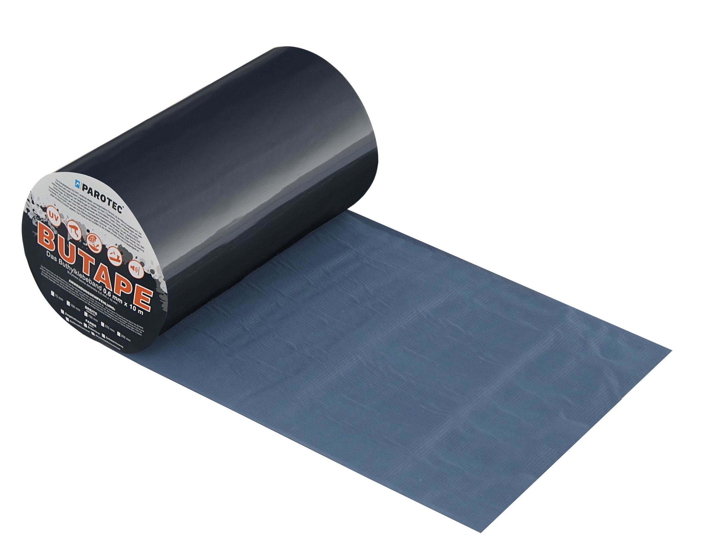 Dekarska butylowa BuTape 0,6mm - ANTRACYT 150mm x 10m