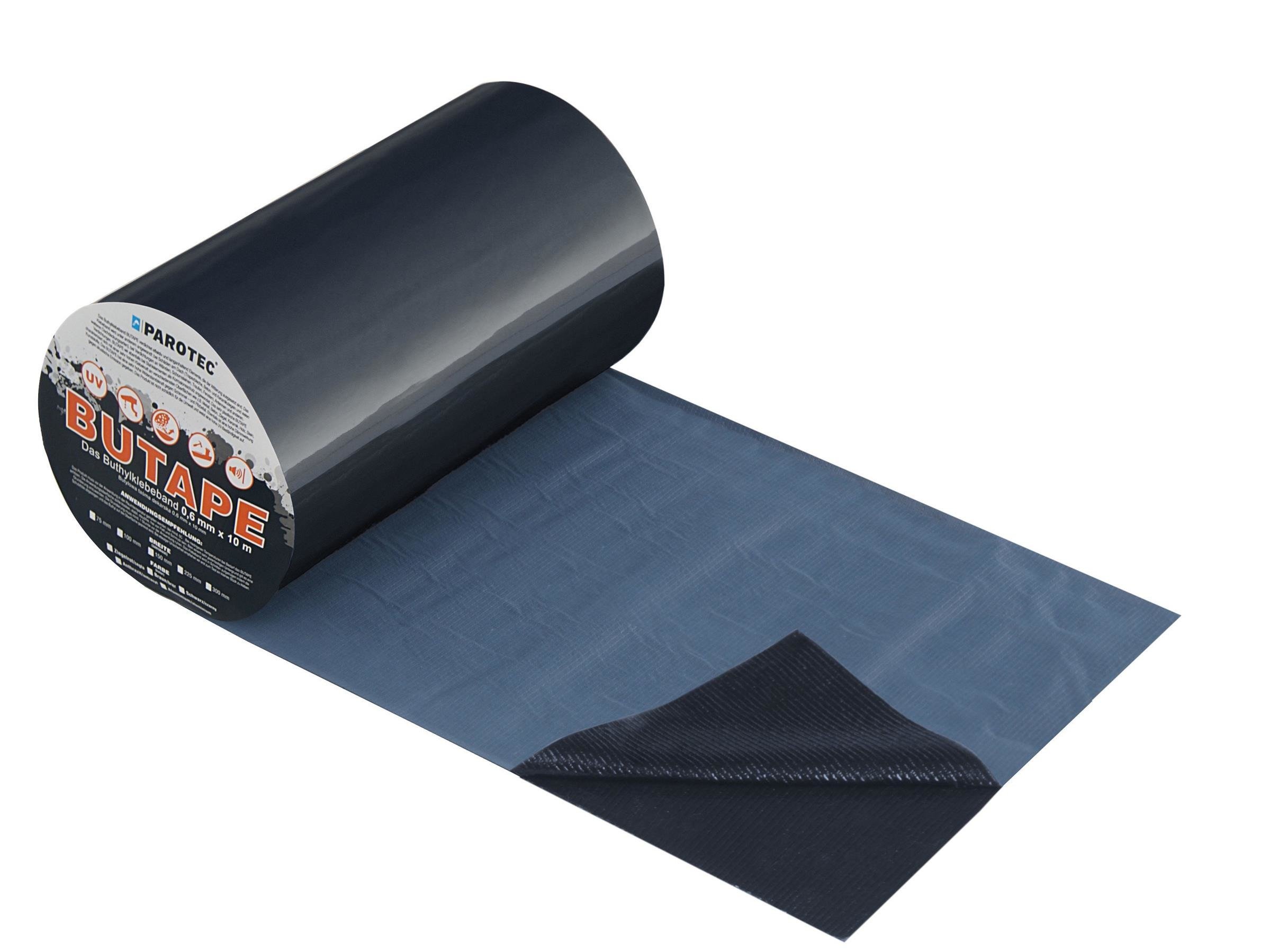 Dekarska butylowa BuTape 0,6mm - ANTRACYT 150mm x 10m