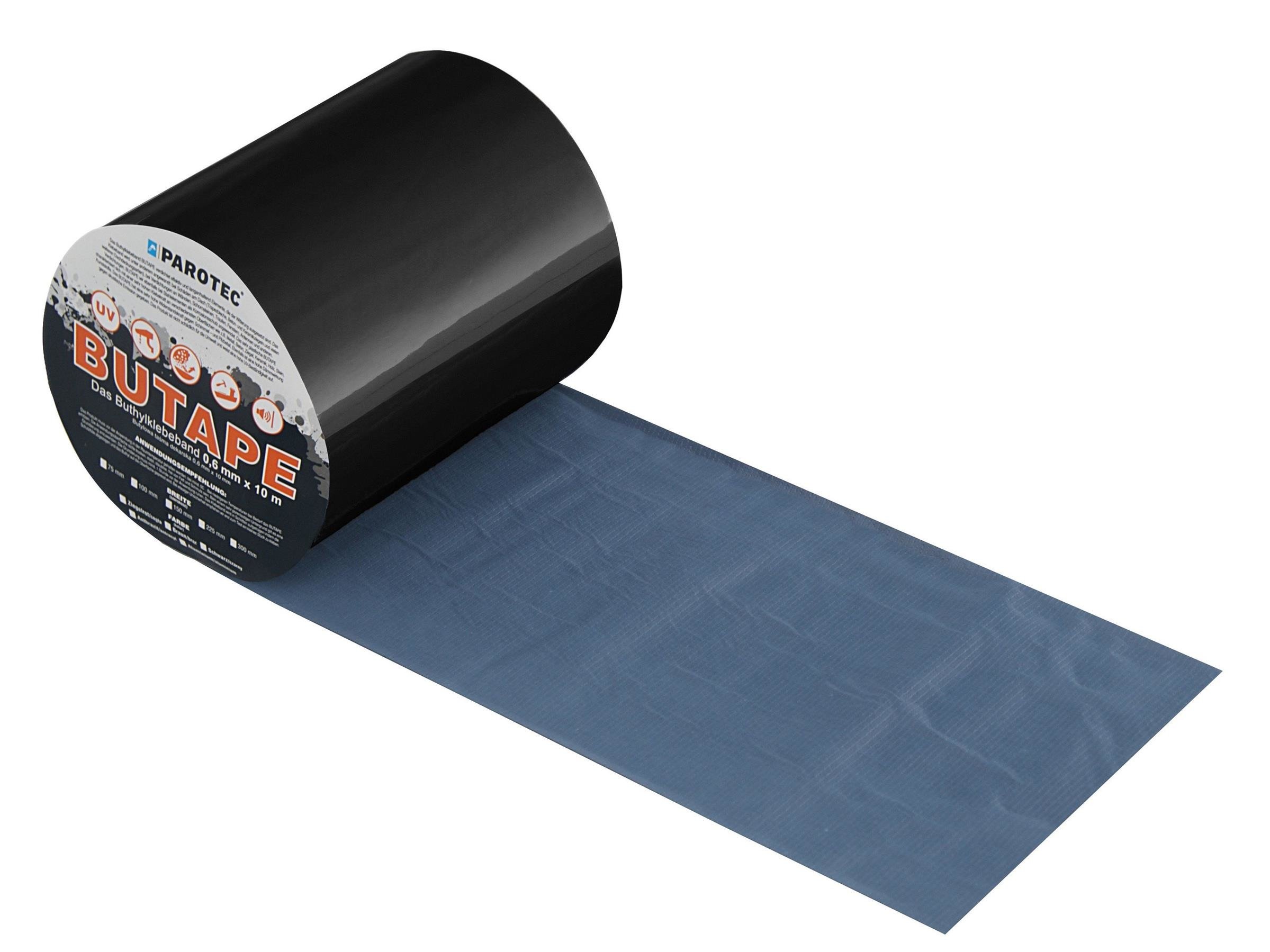 Dekarska butylowa BuTape 0,6mm - CZARNY 100mm x 10m