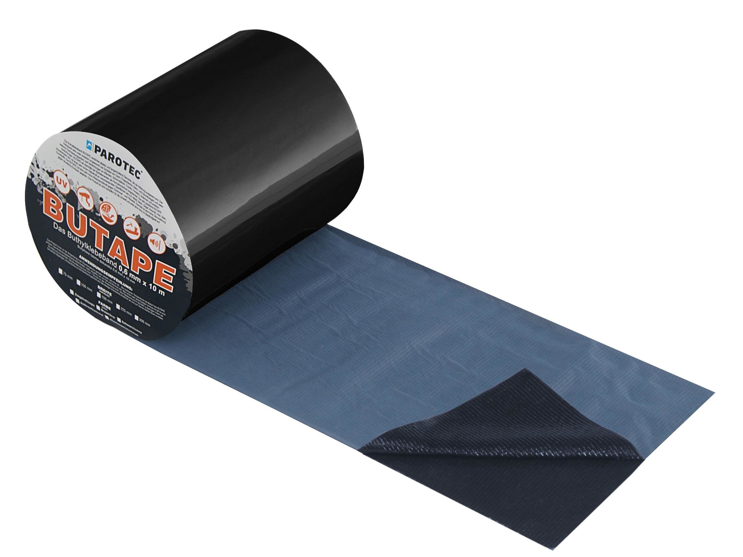 Dekarska butylowa BuTape 0,6mm - CZARNY 100mm x 10m