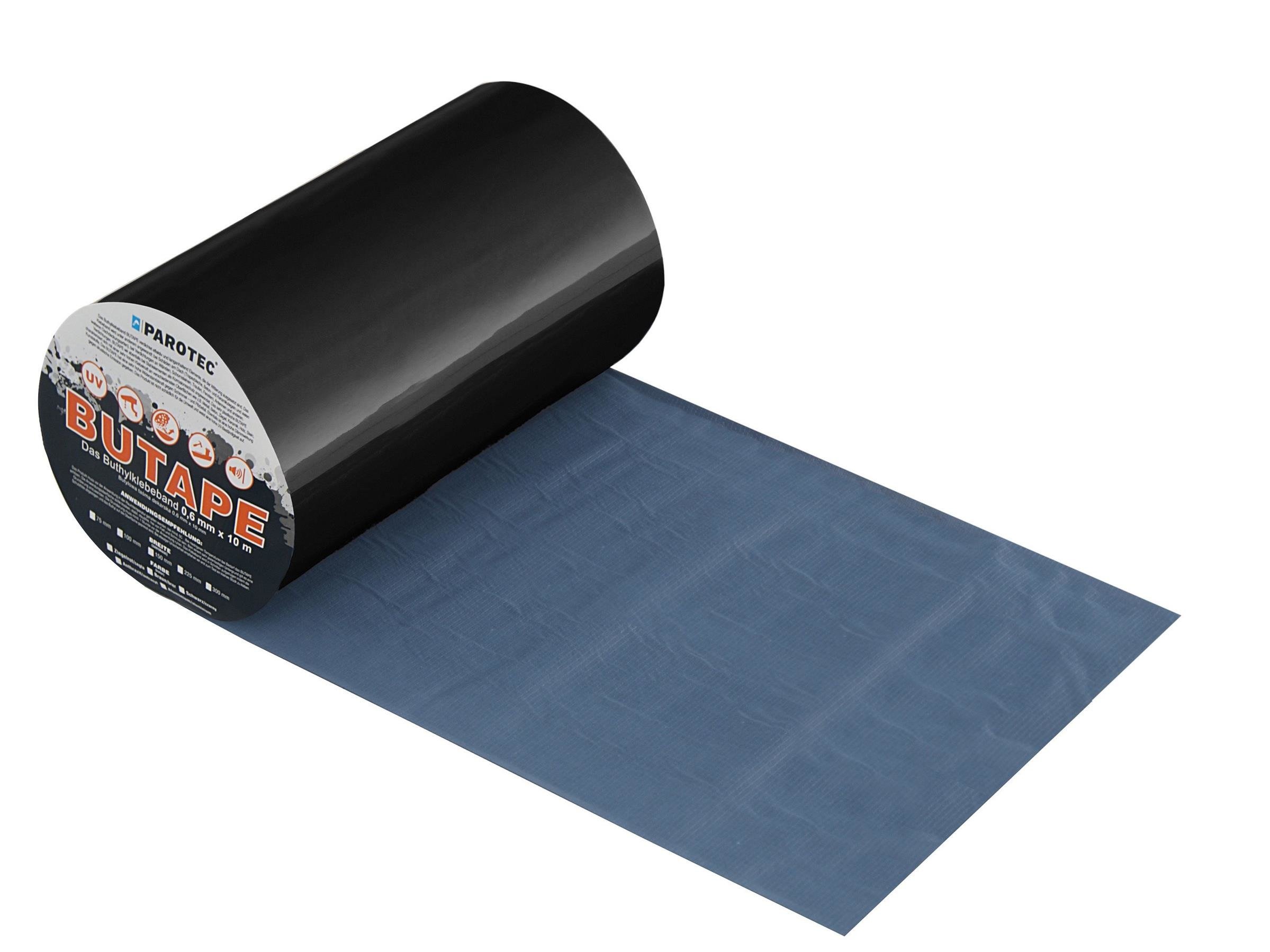 Dekarska butylowa BuTape 0,6mm - CZARNY 150mm x 10m