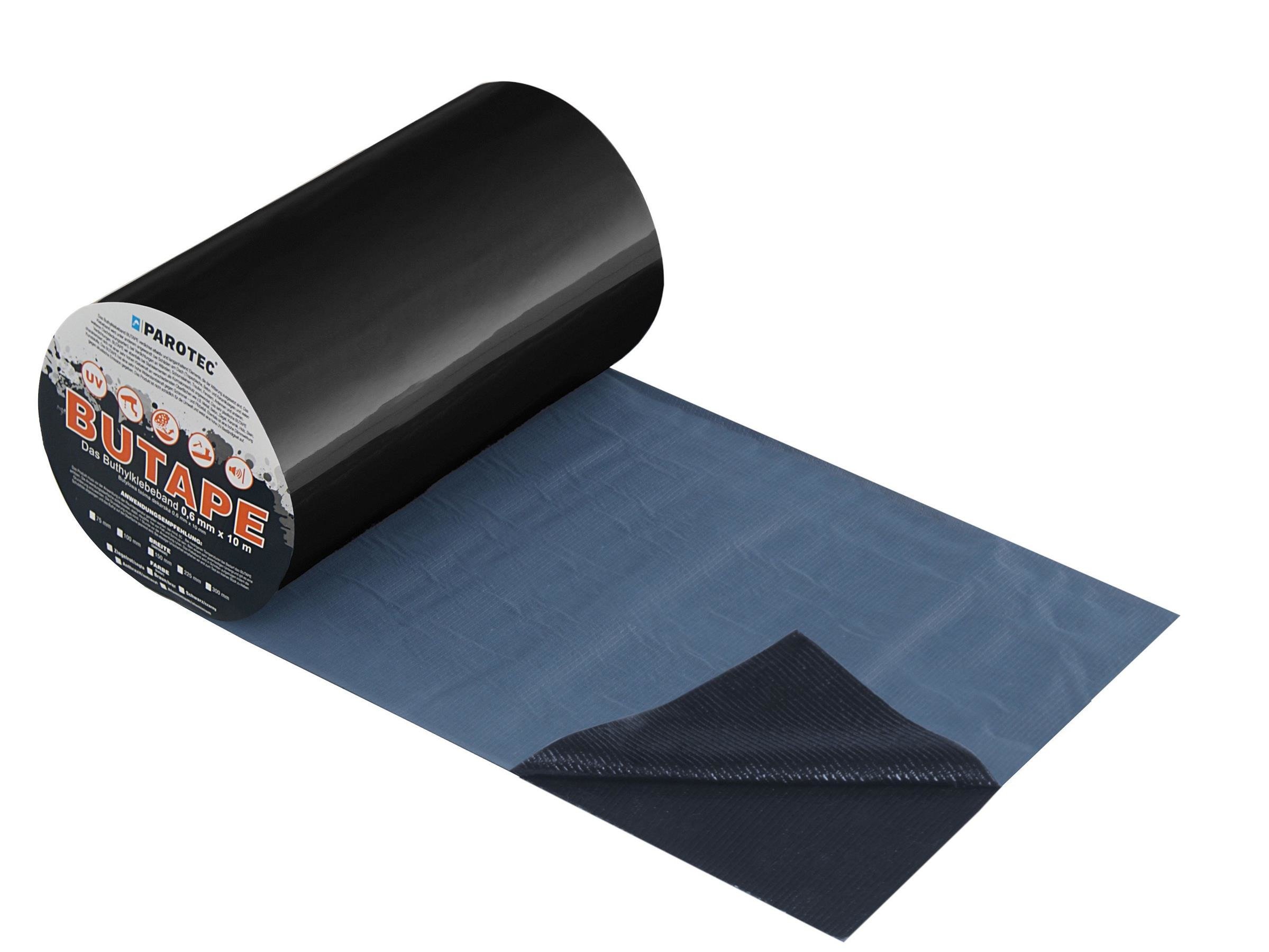 Dekarska butylowa BuTape 0,6mm - CZARNY 150mm x 10m