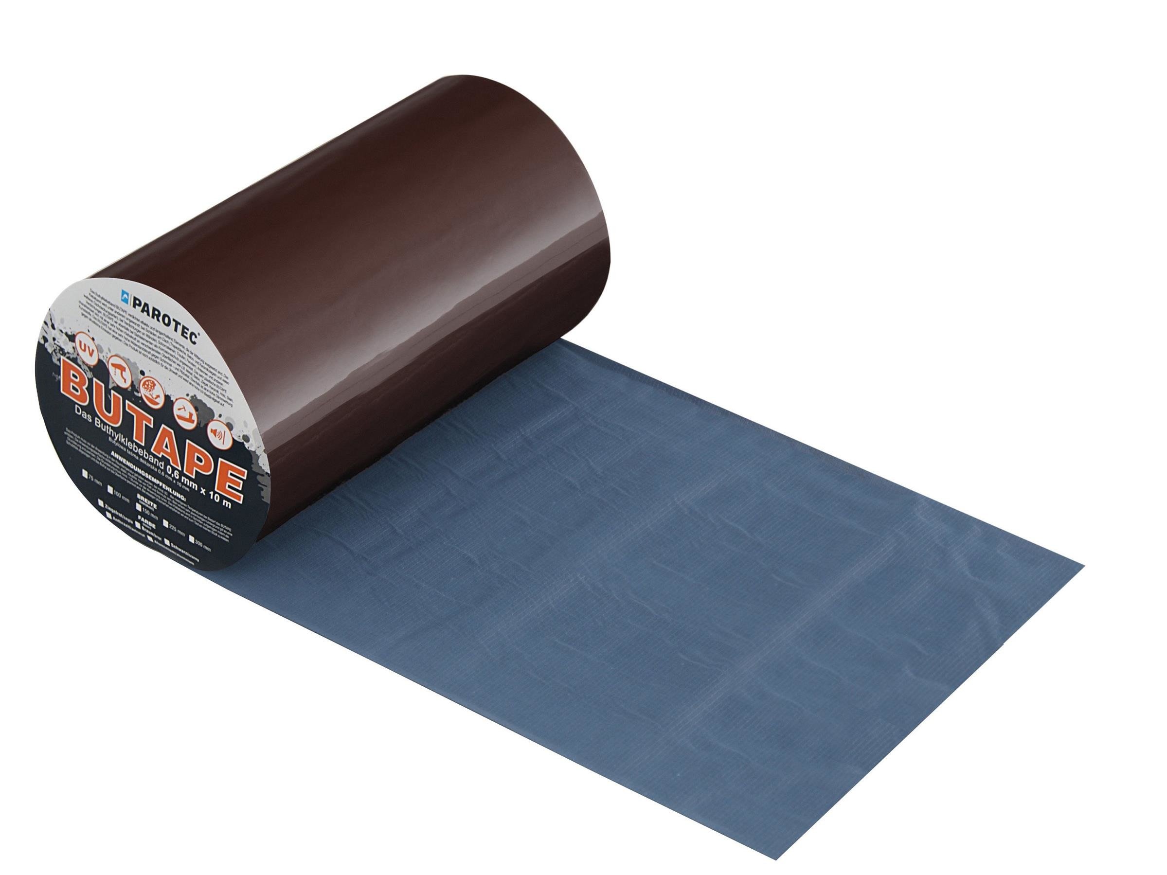 Dekarska butylowa BuTape 0,6mm - BRĄZ 150mm x 10m