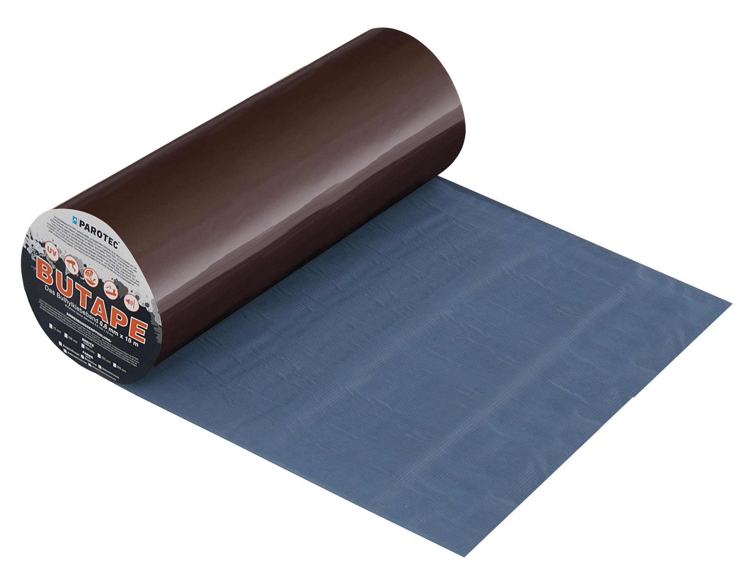 Dekarska butylowa BuTape 0,6mm - BRĄZ 300mm x 10m