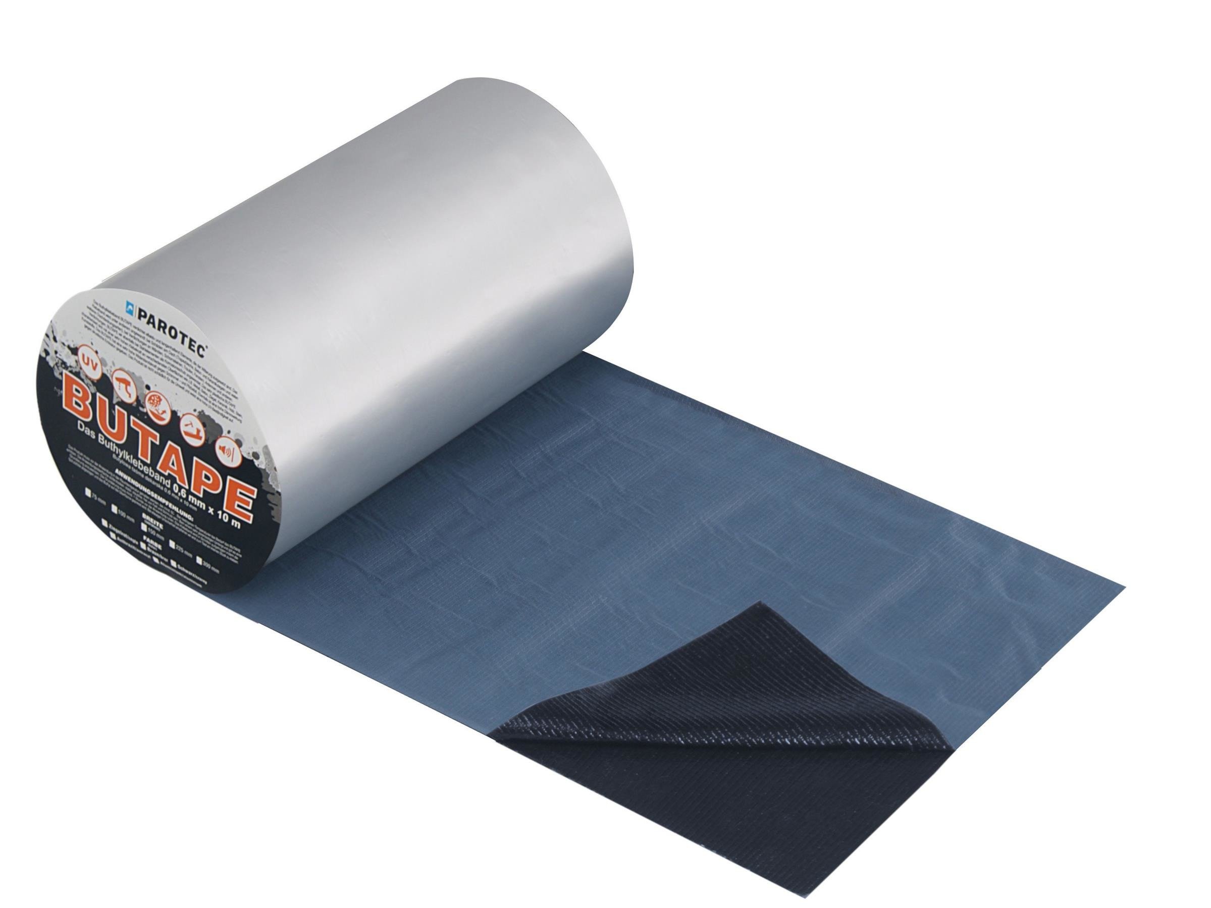 Dekarska butylowa BuTape 0,6mm - ALUMINIUM 150mm x 10m