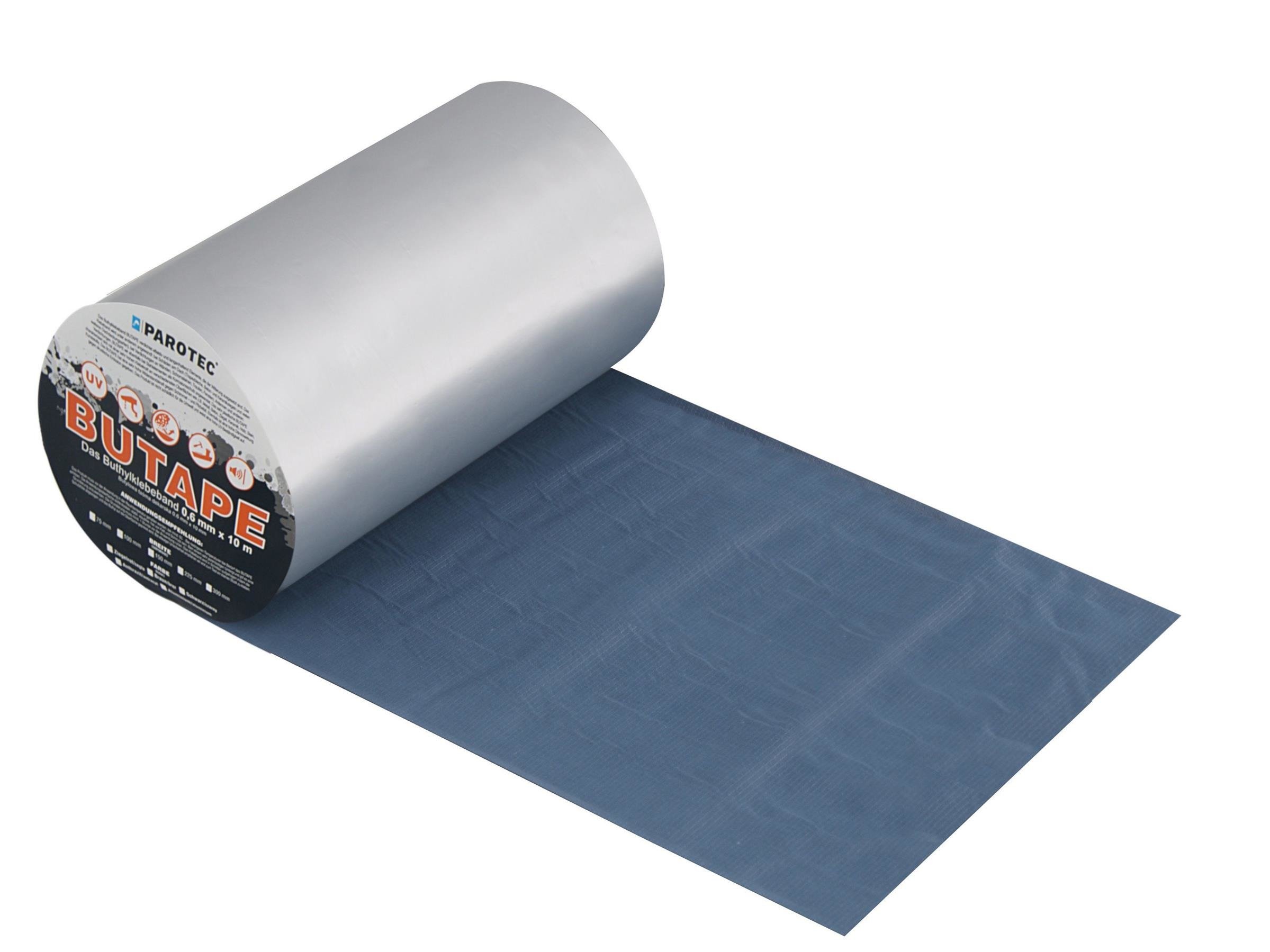 Dekarska butylowa BuTape 0,6mm - ALUMINIUM 150mm x 10m