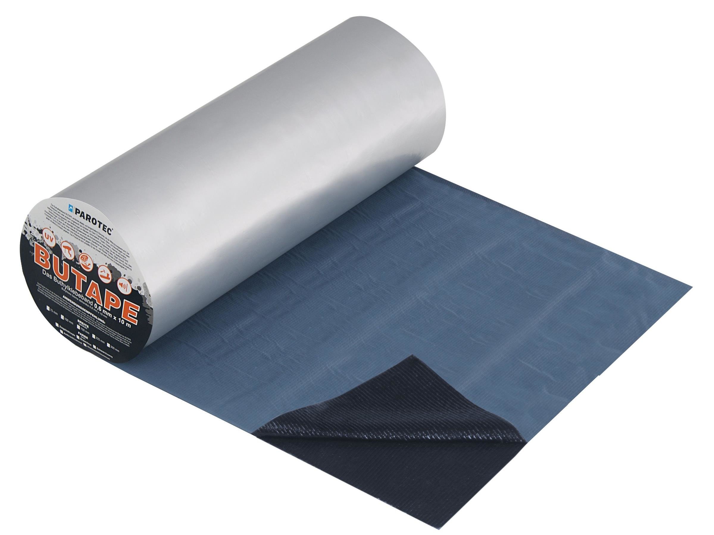 Dekarska butylowa BuTape 0,6mm - ALUMINIUM 300mm x 10m