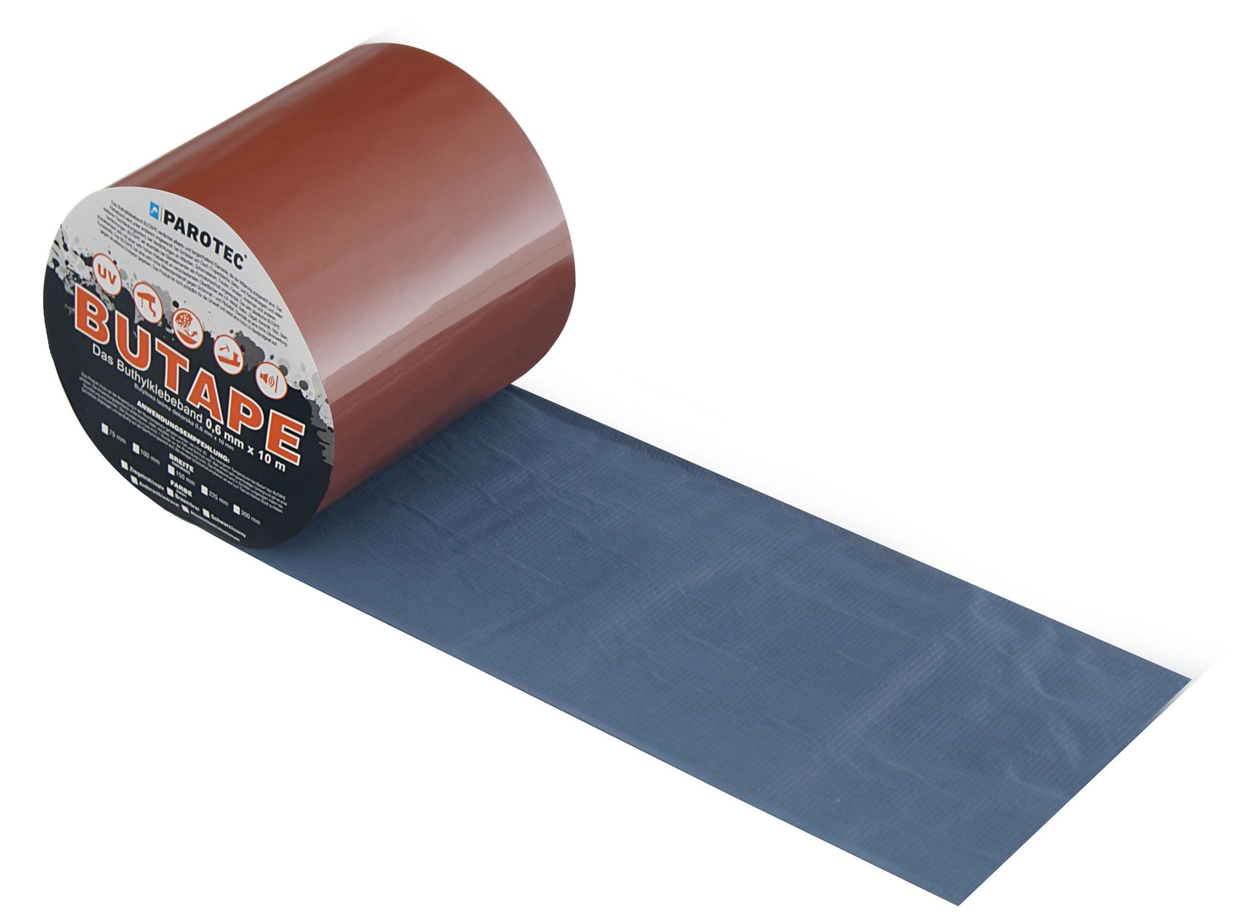 Dekarska butylowa BuTape 0,6mm - CEGŁA  75mm x 10m