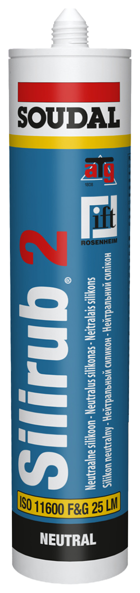 SILIRUB 2 silikon neutralny BEZBARWNY 300ml