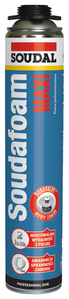 Piana pistoletowa Soudal MAXI 870ml | LATO