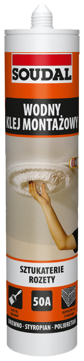 Klej montażowy wodny Soudal  50A 280ml