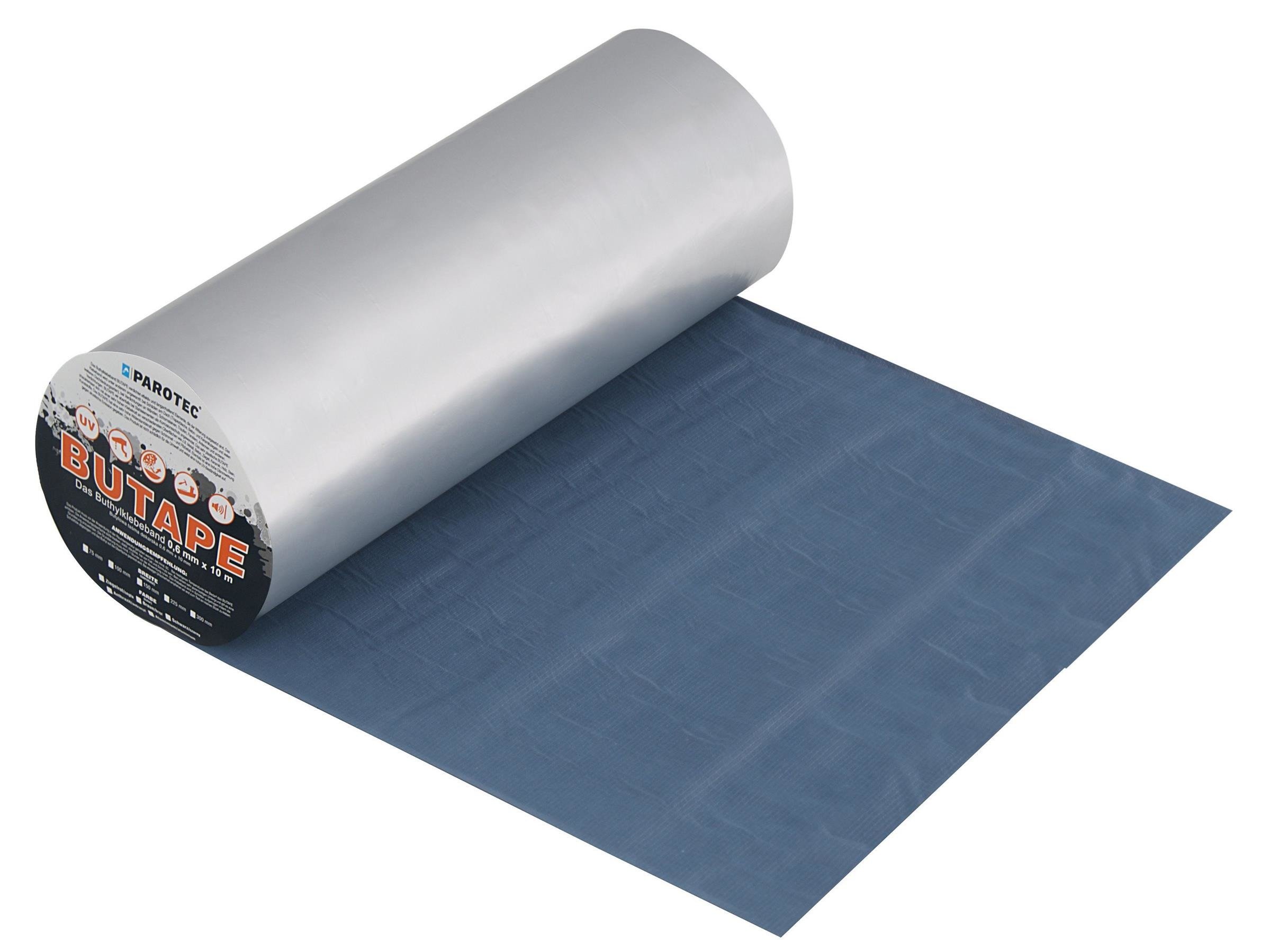 Dekarska butylowa BuTape 0,6mm - ALUMINIUM 200mm x 10m