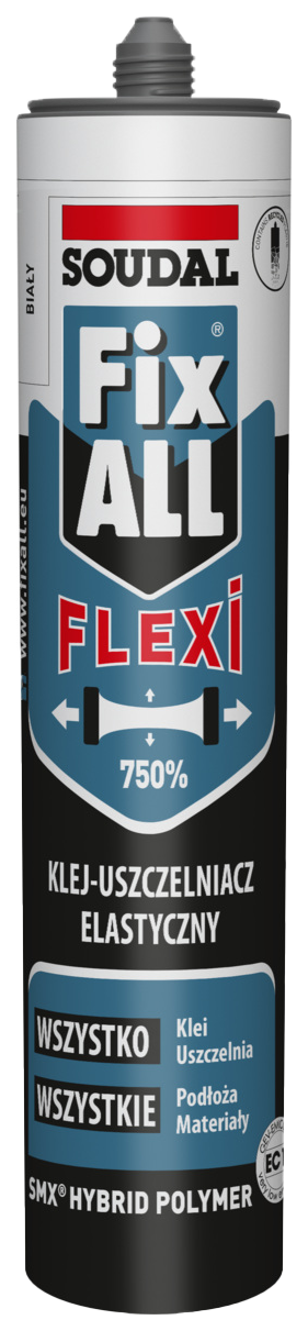 Uszczelniacz hybrydowy FIX ALL FLEXI 290ml | BIAŁY