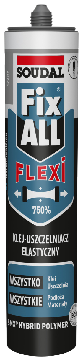 Uszczelniacz hybrydowy FIX ALL FLEXI 290ml | SZARY