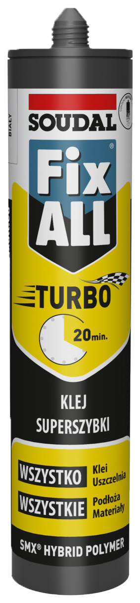 Uszczelniacz hybrydowy FIX ALL TURBO 290ml | BIAŁY