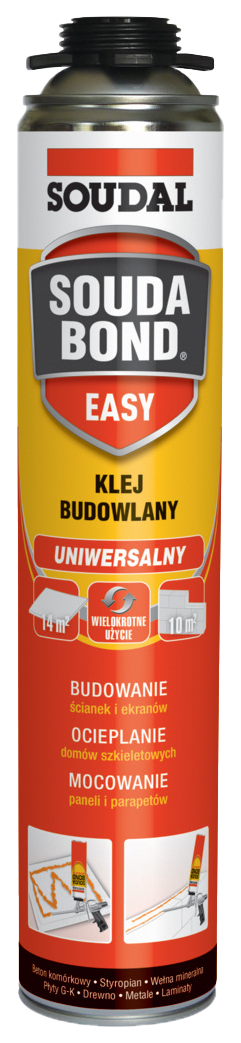 Klej pistoletowy Soudabond Easy SOUDAL 750ml 