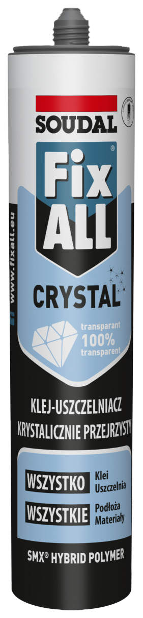 Uszczelniacz hybrydowy FIX ALL CRYSTAL 290ml