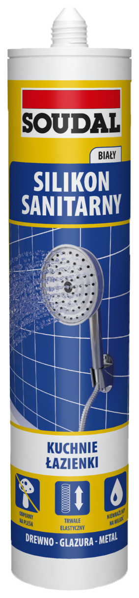 Silikon Soudal STOP 280ml |  BEZBARWNY