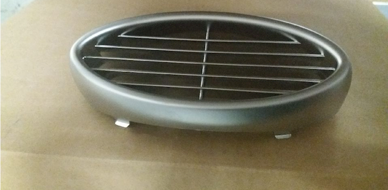 Wylot powietrza MS6xxx ( srebrny mat) art. 3310560500