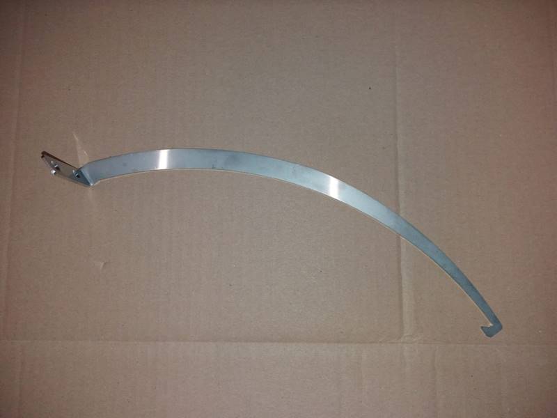 Wspornik stopujący pleksy bocznej Lewy/Site acrylic stop bracket left MS 7900/6800 Alpha/Int. art. 3113000105