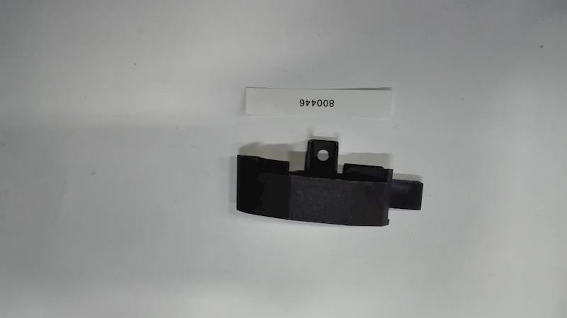 Zaślepka lewa ramki aluminowej front // Rubber plug for acrylics frame LEFT SIDE art 800446