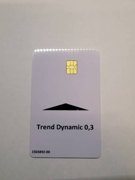 Karta Chip Trend Dynamic 0,3 // Chip Trend Dynamic 0.3 card art. 1503892-00